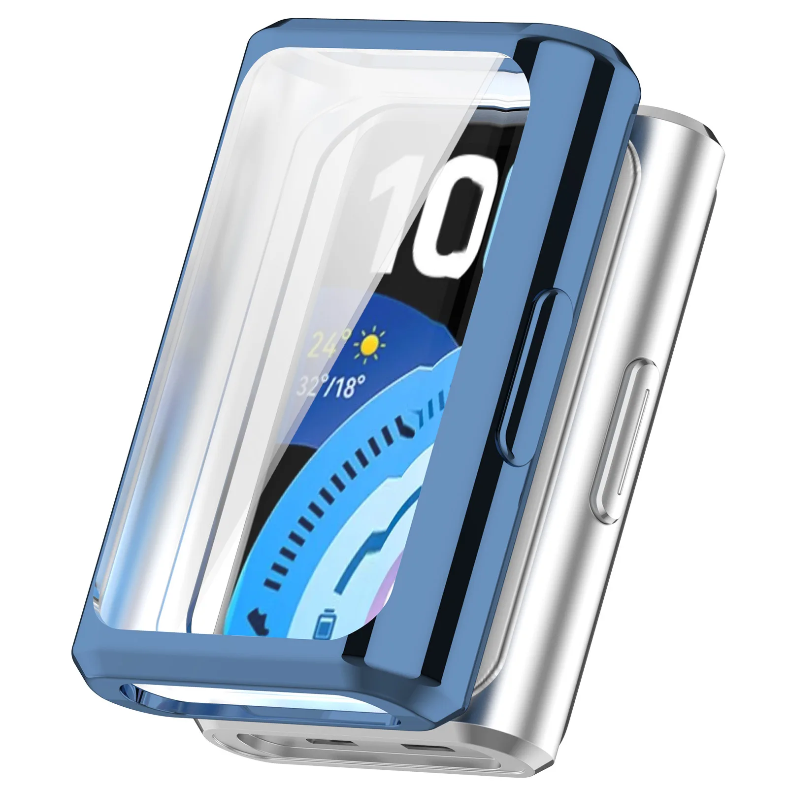 Premium TPU Full Anti-Scratch Screen Protector Case for Smartwatch Accessories