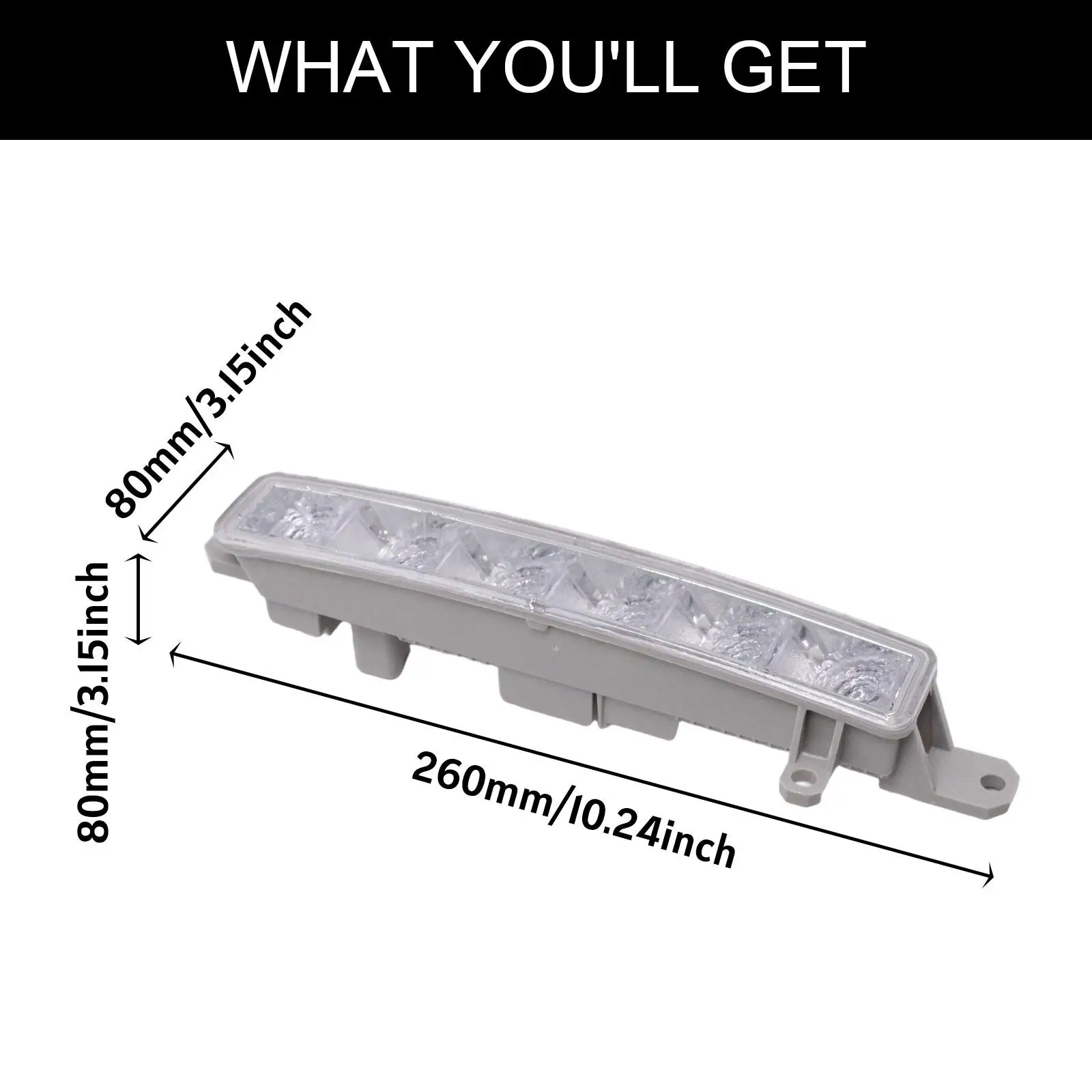LED Daytime Running Light Driving Lights Easy Installation Replaces Driving LED Daytime Running Light Driving Lights Easy Installation Replaces Driving
