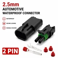 2Pin 2.5mm GM Automotive Weather Pack Waterproof Connector Male Female Plug Socket DJ3021Y-2.5-11/21  For GM 1