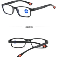 Lunettes de lecture anti-lumière bleue pour hommes et femmes, cadre de sport TR90, mode anti-rayonnement 5