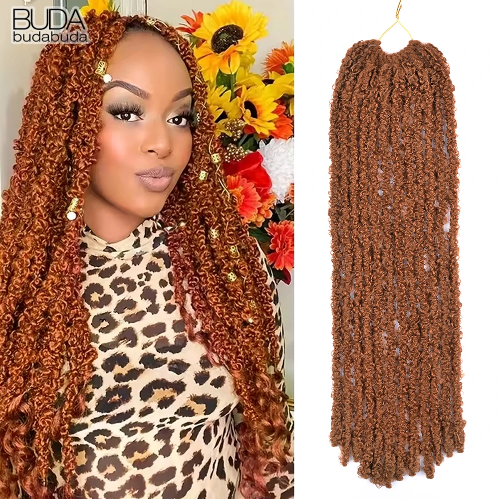 Butterfly Locs Crochet Hair Extensions Locks Braid Synthetic Hair 2