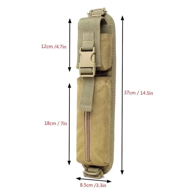 Tactical Shoulder Strap Sundries Bags for Backpack Accessory Pack Key Flashlight Pouch Molle Outdoor Camping EDC Kits Tools Bag 3