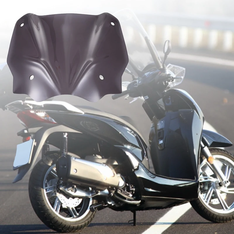 

395Mm Smoke Motorcycle Windscreen Windshield Fit For Honda SH125 SH150 SH150I SH125I 2020-2023 Accessories