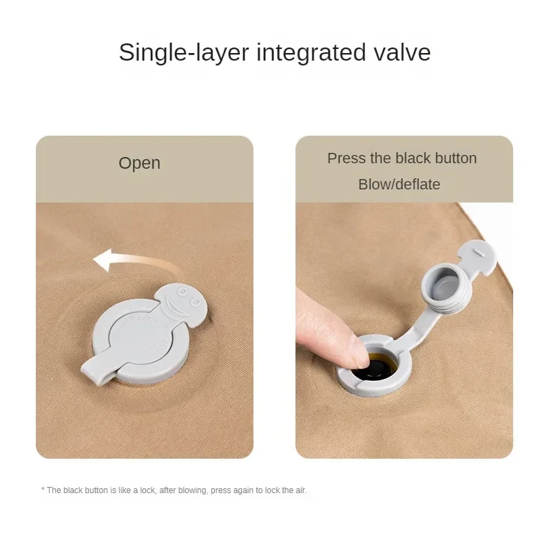Outdoor Ultralight Camping Air Inflatable Pillow Portable Neck Lightweight Travel Pillow Novelty Camping Supplies MOBI GARDEN