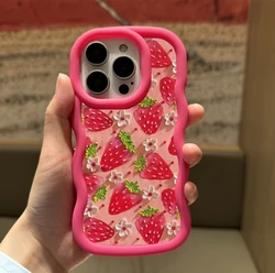 Charming Strawberry Flower Phone Case - Moto Edge 50 Fusion (S26596)