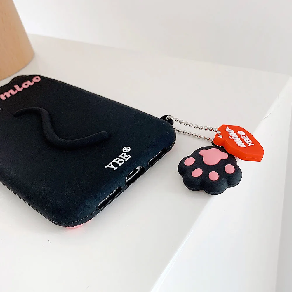 カエルの家族　☘️@(・●・)@♥️出品　電線ドラム2個セット Cartoon Animal Cat Creative Phone Case For iPhone 15 14 13