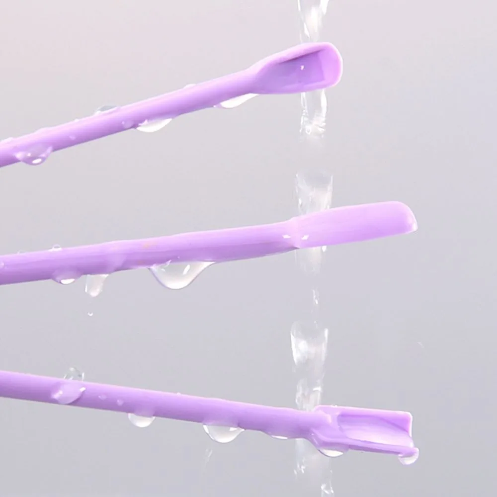 3Pcs Lengthened Silicone Scraper Double-head Cosmetic Jam Deep Bottle Scraper Product Silicone Mini Spatula Set Kitchen