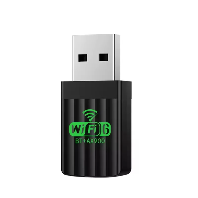 미니 AX900 와이파이 6 BT5.4 어댑터 USB 네트워크 카드 2.4G/5GHz 듀얼 밴드 신호 수신 동글 노트북용 드라이버 프리 윈도우 7/10/11