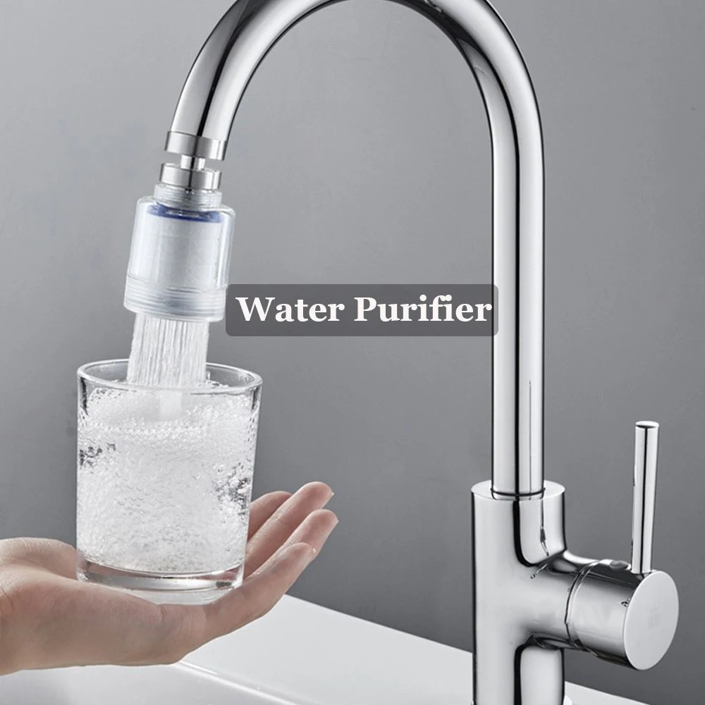 Faucet Water Filter Faucet Water Filter Remove Chlorine Heavy Metals Filtered Showers Head Soften For Hard Water Bath Filtration Purifier