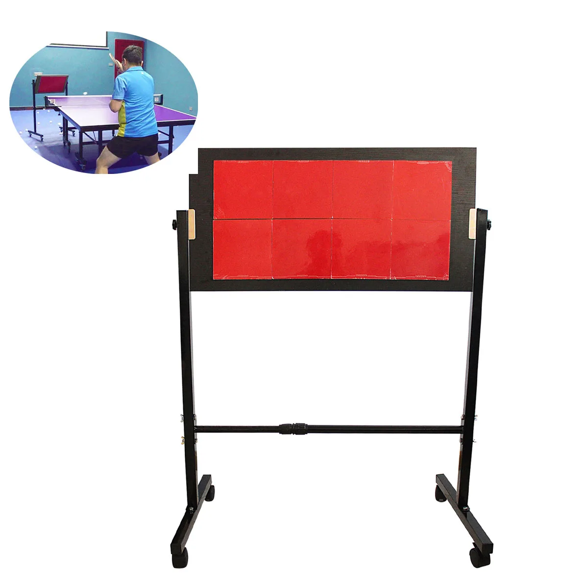 Table Tennis Practice Rebound Board Vertical Ping Pong Springback