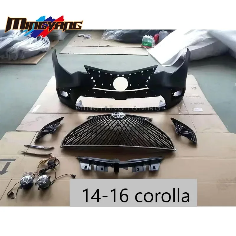 Mingyang Tuning LS Design Body Kit Bodykit for Corolla 2014 2015 2016 USA Type Upgrade Kits