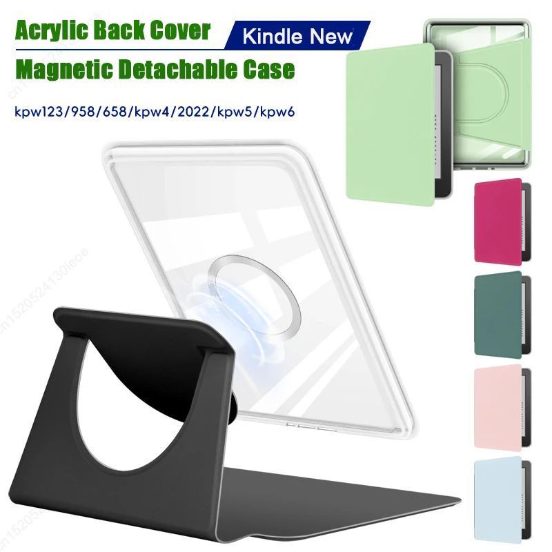Versatile Removable Magnetic E-Reader Protective Pouch Cover