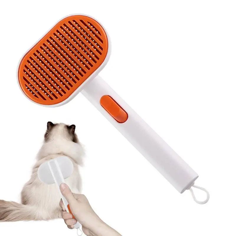 

Self Cleaning Cat Brush magic cat comb hair cleaning brush Pet Massage Self Cleaning Slicker Brushes pets Grooming Brush Tool