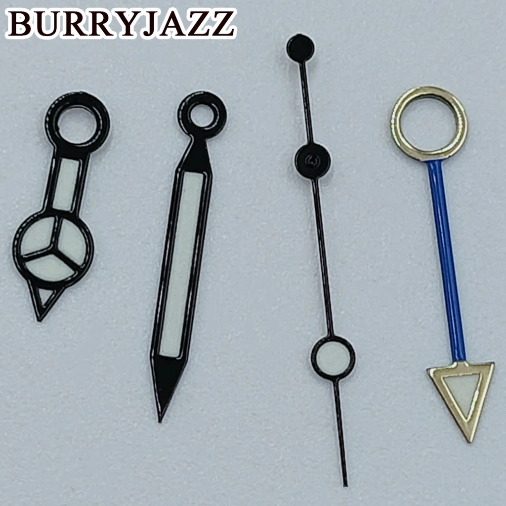 Colorful Luminous GMT Watch Hands by Burryjazz