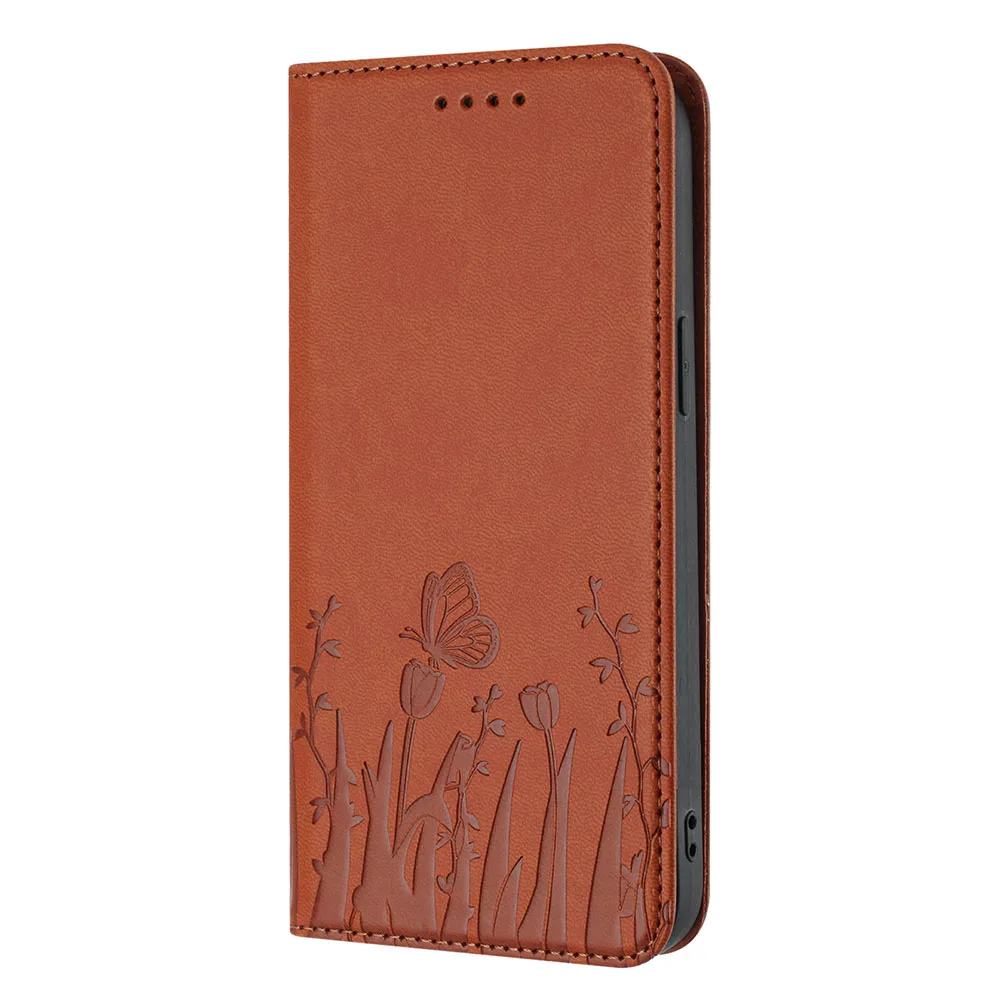Magnetic Flip Leather Wallet Phone Case - Premium Back Cover