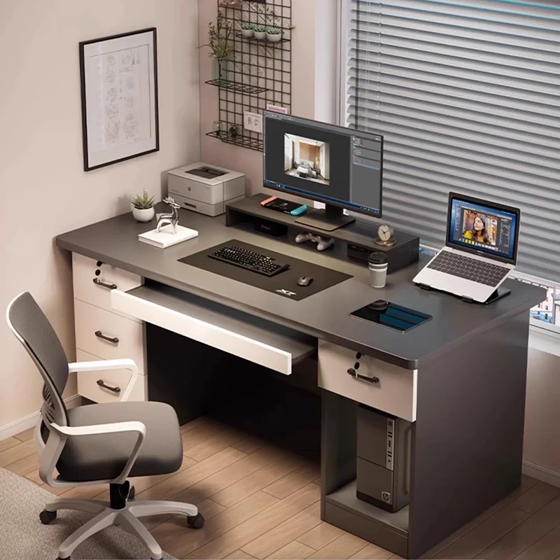 Sedentary Conference Computer Desks Study Bedroom Monitor Gamimg Writing Desk Executive Square Ordinateur Office Work Furniture 100 sheets pen calligraphy paper chinese character writing grid rice square exercise books beginner chinese practice stationerys