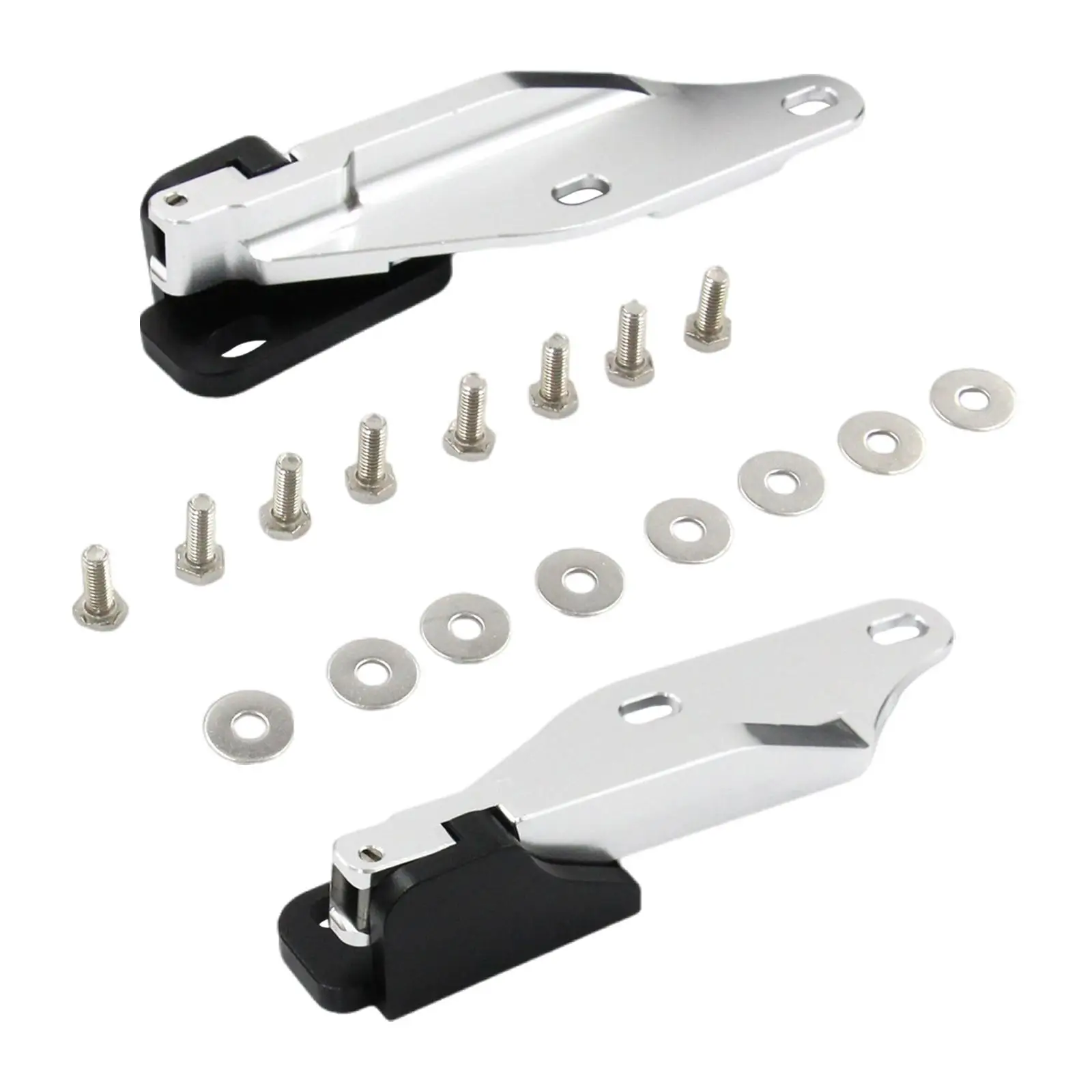 2Pcs Quick Release Hood Hinge Bonnet Latch Durable Auto High Strength Hood Hinge for Honda Civic EK Repair Modification