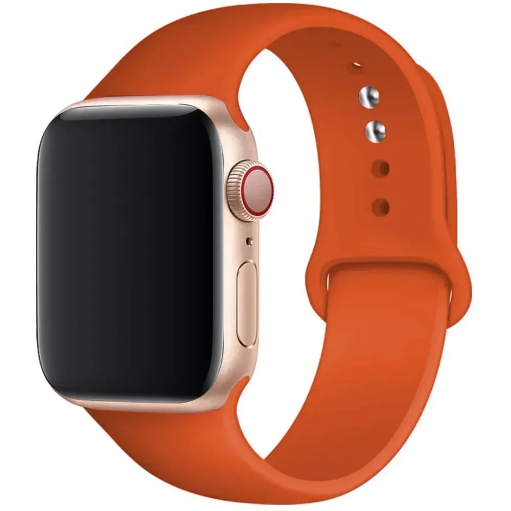 Premium Silicone Sport Band for Smartwatch - Vibrant & Durable Design for Everyday Wear