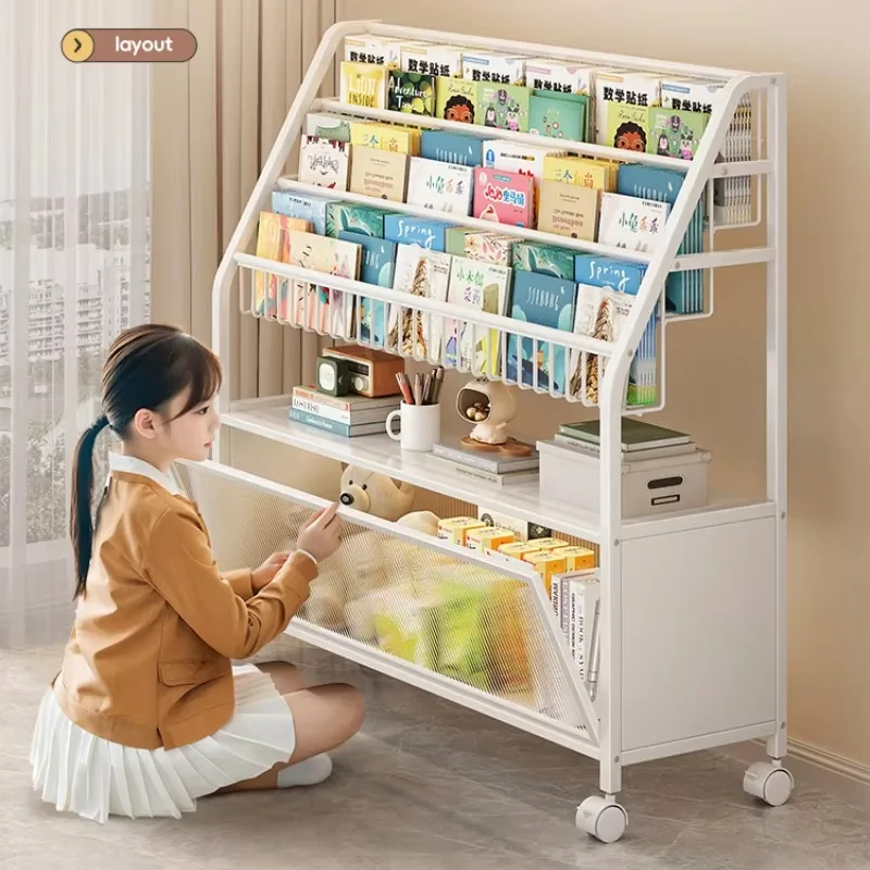 Book Shelf Furniture Children's Bookstore Bookshelf Library Storage Bookcases Bookcase Songmics Baby Kids Toy Room Shelves Child