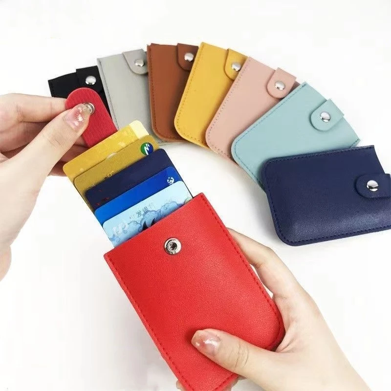 

ID Credit Card Wallet Creative Retro Card Holder Cash Organizer Box Card Wallet Business Credit Package For Women визитница