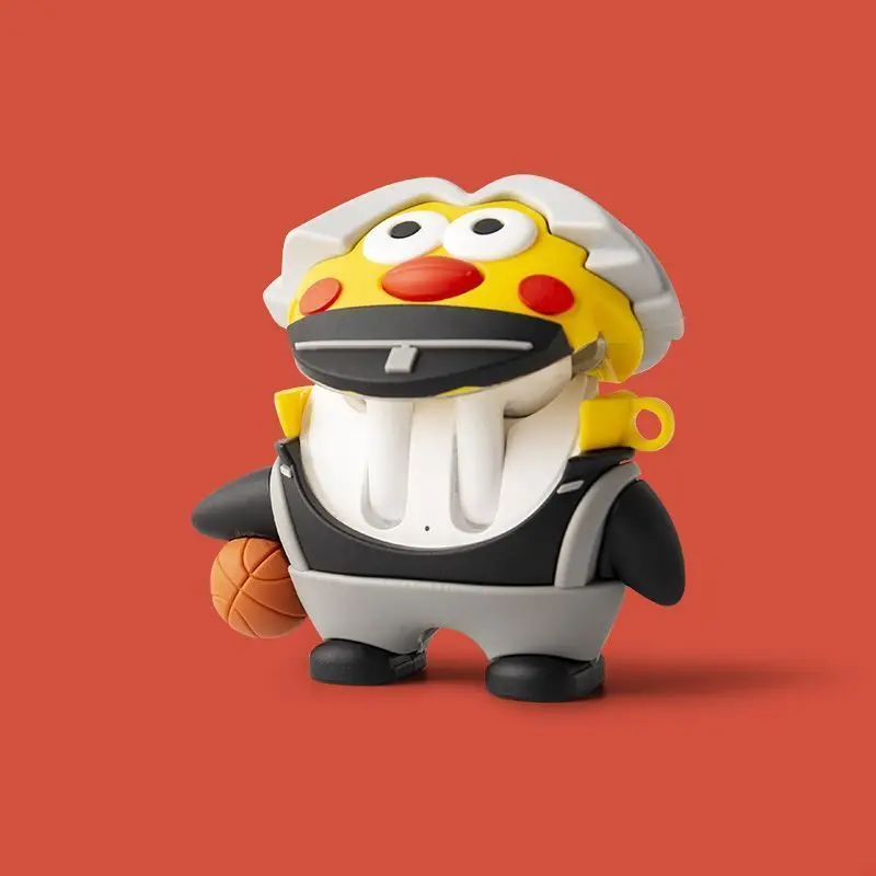 Adorable Cartoon Soft Silicone Protective Case with Hook
