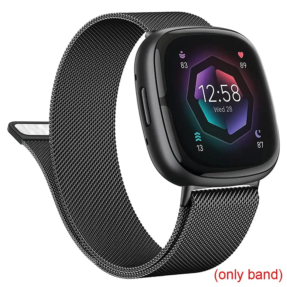 Magnetic Stainless Steel Mesh Milanese Loop Bracelet Strap