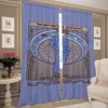 Window Kitchen Curtains for Living Room 2 Pieces Blackout Curtains Door Curtain D-detective C-conan Partition Bedroom Decoration 2