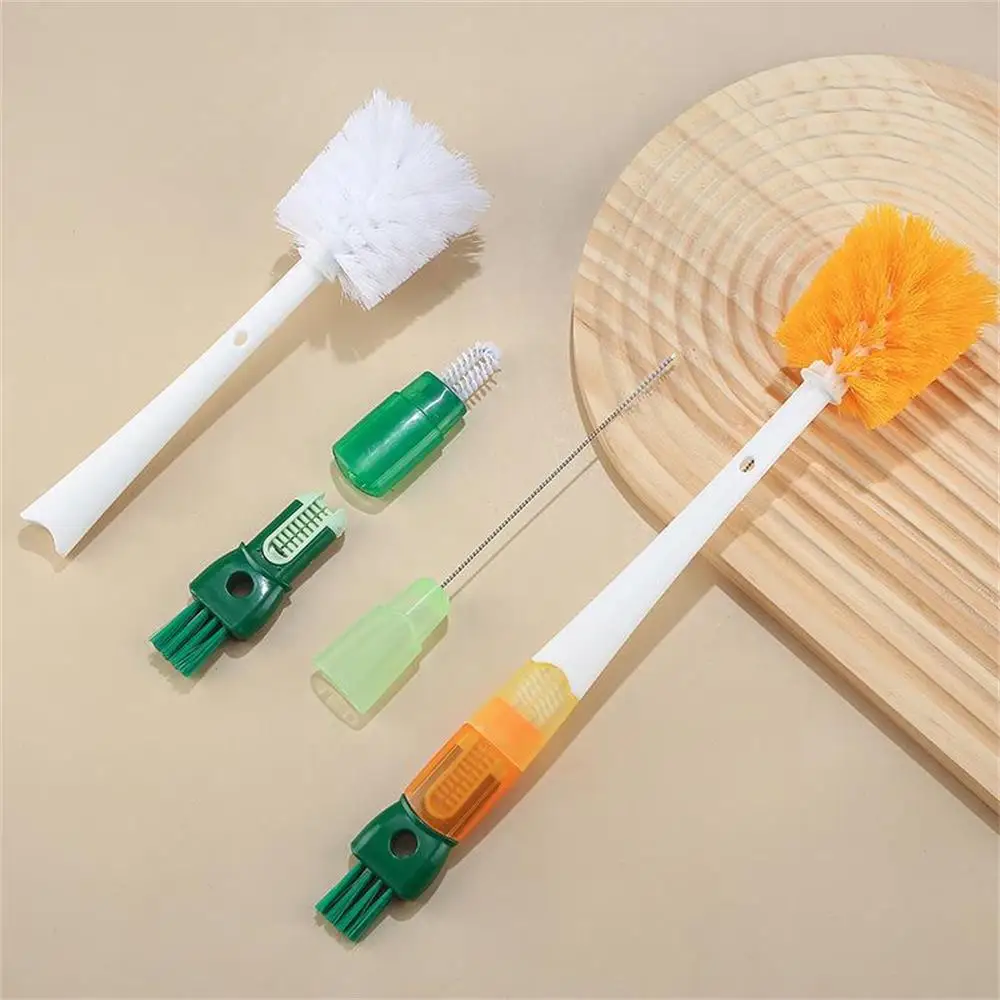 

5 In 1 Cup Cleaning Brush Bottle Gap Cleaner Brush Cup Crevice Cleaning Water Bottles Clean Tool Kitchen Cleaning Accessories