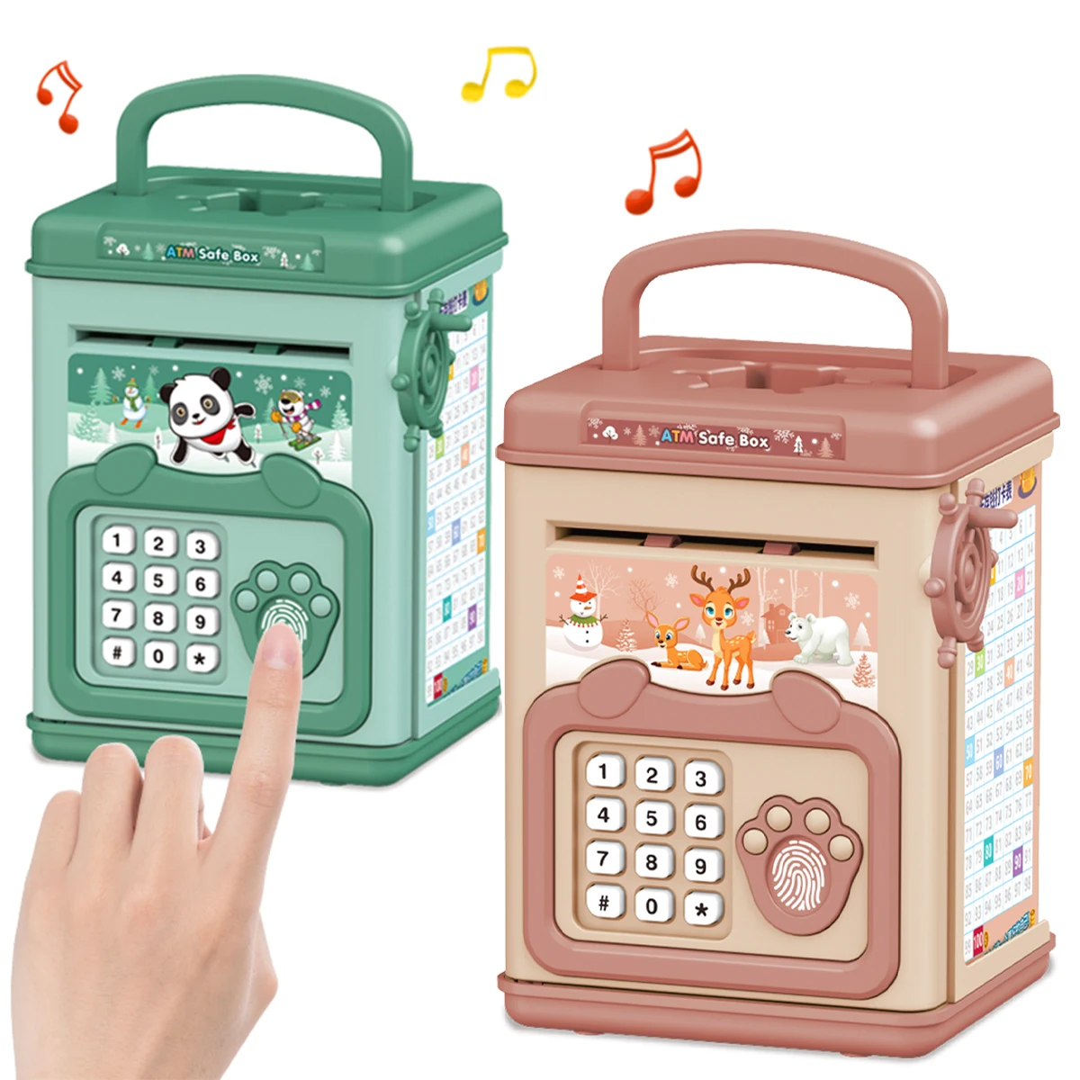 Salvadanaio elettronico per bambini con password e sicurezza_voghion.com