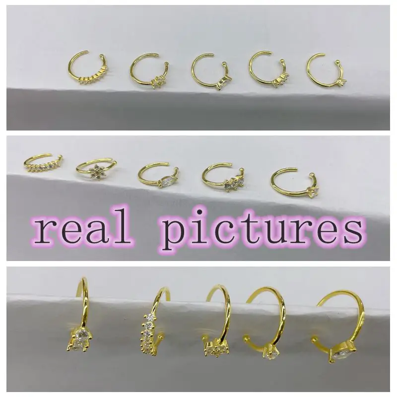 Buy Thin Gold Filled Tiny Nose Ring Hoop 24 Gauge Very Thin Nose Hoop Tiny  Piercings Nose Rings Hoop Nose Piercing Hoop Online in India - Etsy