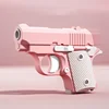 Stress Relief Pistol Toy Plastic Mini Gun Manual Burst Pistol 3D Printed Gravity Fidget Gun Stress Relief Toy Christmas Gift 6