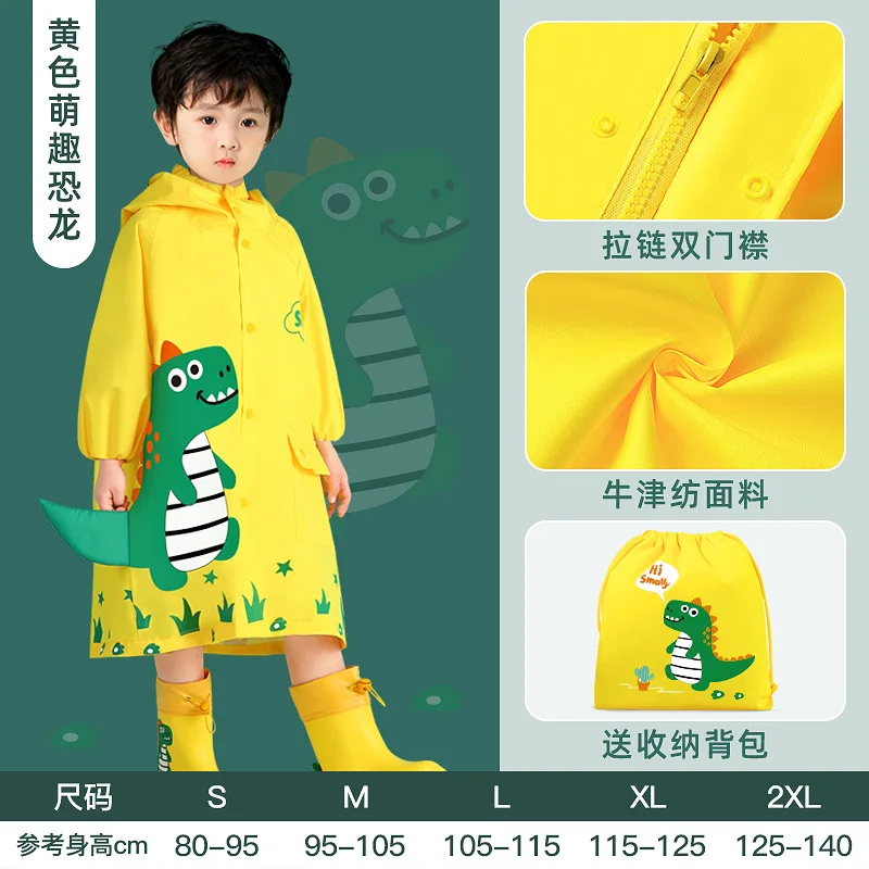 Raincoat Kids Waterproof 110 Years Boys Girls Rain Jackets Cartoon Baby Rain Coat Outfits