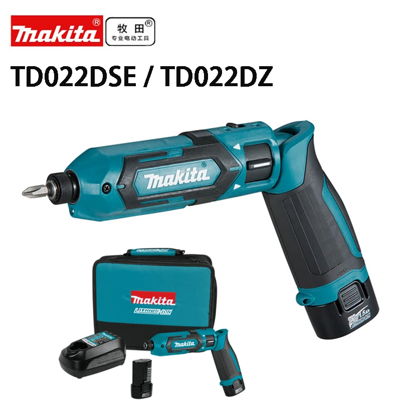 kralen spel schrijven Makita Elektrische Boor TD022DSE Vouwen Oplaadbare Impact Driver Elektrische  Schroevendraaier 7.2V Verstelbare Snelheid TD022DZ Power Tool| | -  AliExpress