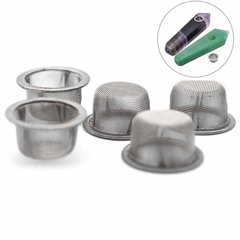 60 Mesh 0.5inch Stainless Steel Brass Metal Screen Filters Smoking Pipe Metal Filter Smoking Accessories