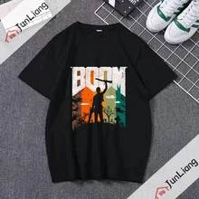  Art Comic Boom Explosion with A Bomb T Shirt for Men Tops Tee Shirt  Casual Funny Printed Men's Tops Tshirt 
