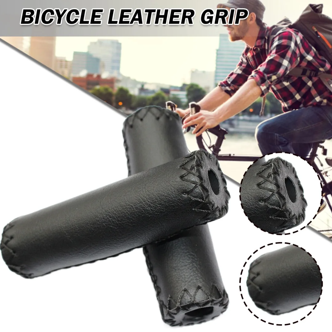 

Brand-new Bicycle Grips Black/Brown/Coffee Optional Increase Shock Absorption Effect Outdoor Mountain Bike Road Bike Sponge Grip