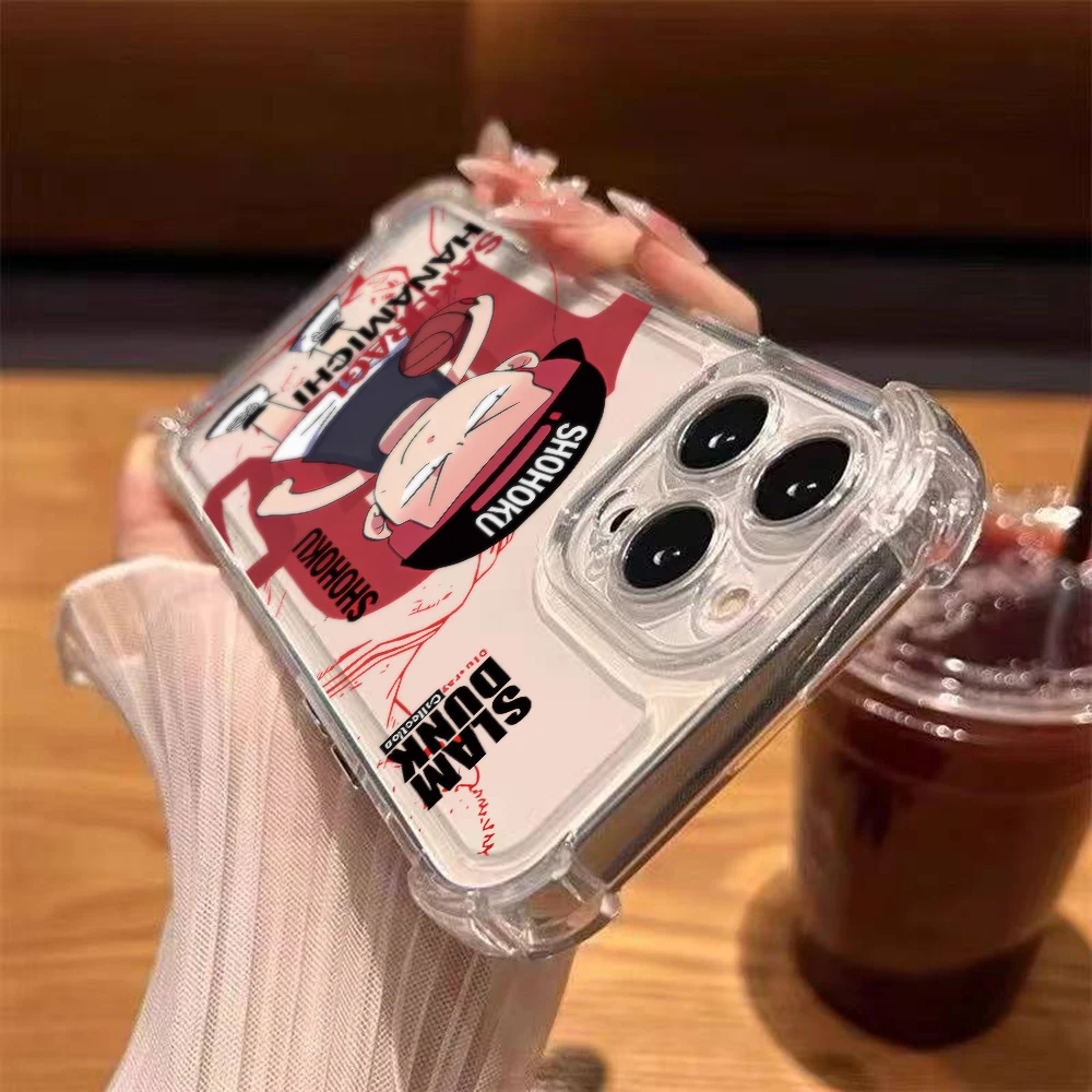 Hanamichi Kaede Slam Dunk Soft Thin Phone Case Cover