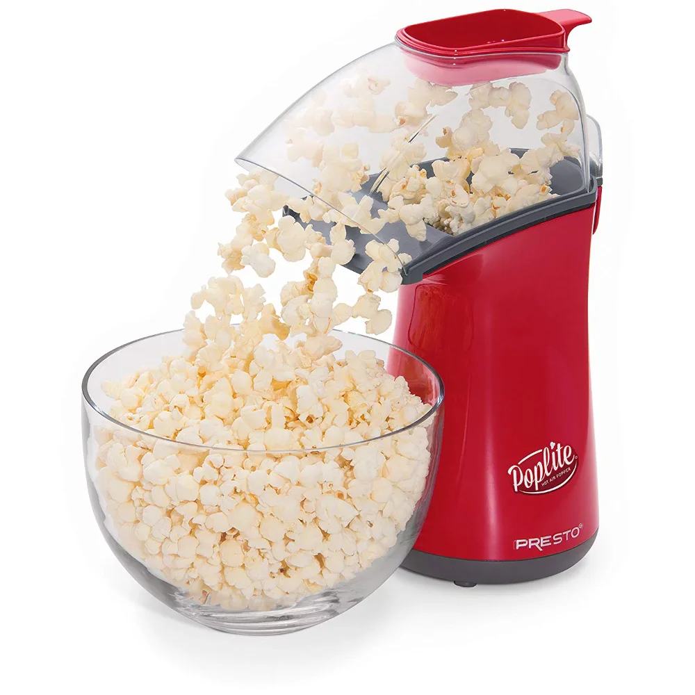 

Poplite Hot Air Popper Low Fat Full Pop Popcorn Machine