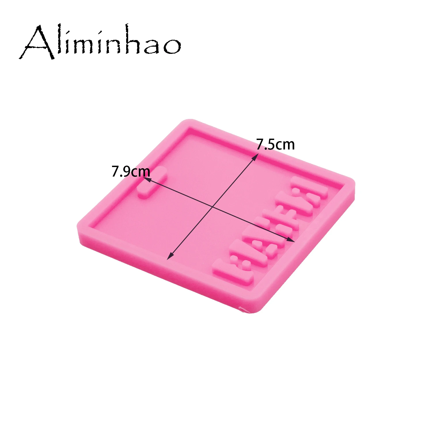 DY1155 Resin Mold for CMA, LPN, LVN, RN, NURSE, XRAY Badge Backing, Shiny Silicone Mold Resin Craft