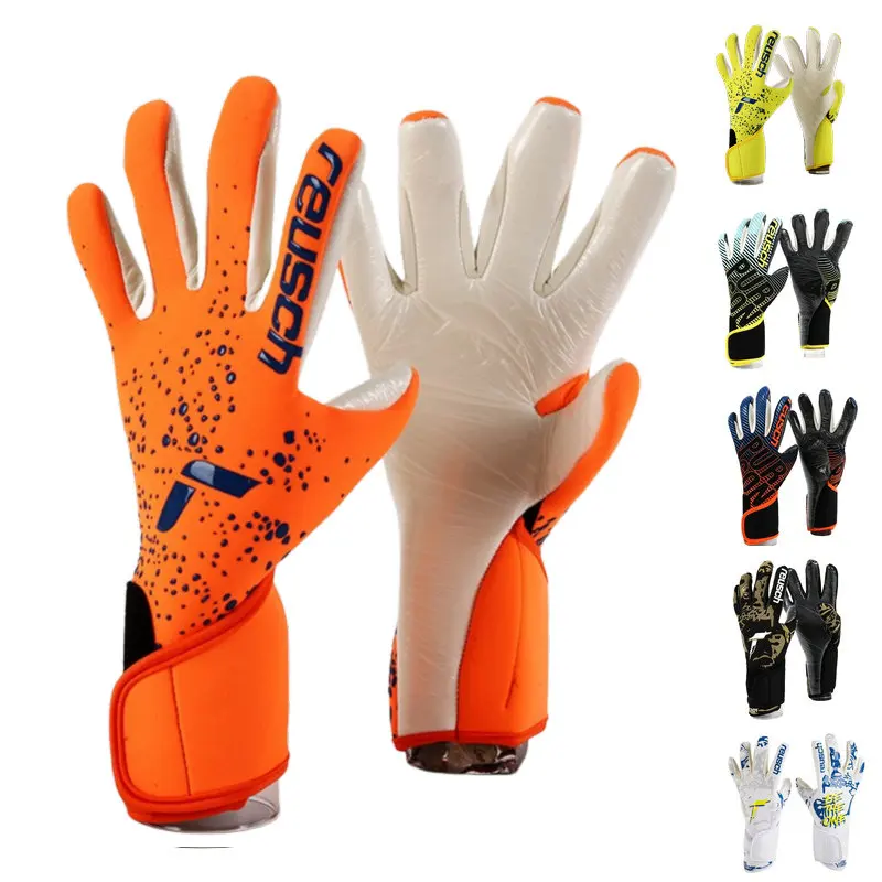 

Football Professional Football Goalkeeper Gloves Latex Training Equipment Anti-slip Goalie Gloves Soccer