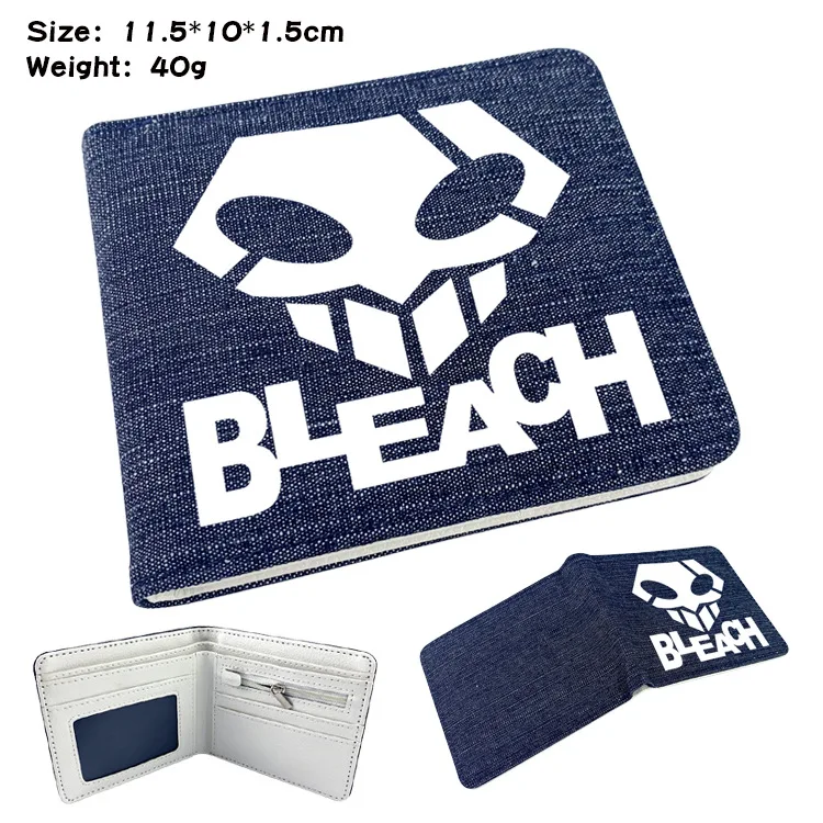 Bleach Anime Wallet Men and Women Short Wallet with Card Holder