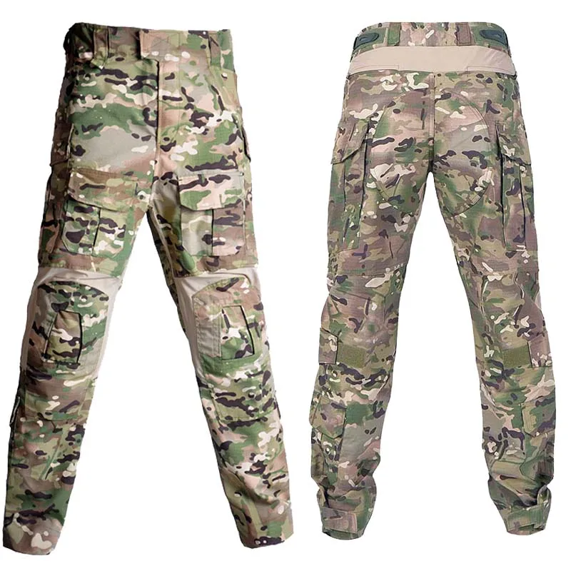 Airsoft Tactical Pants Camo G3 Combat Pants Men Working Clothing Outdoor Hiking Trousers Hunting Climbing Clothes hiking pants