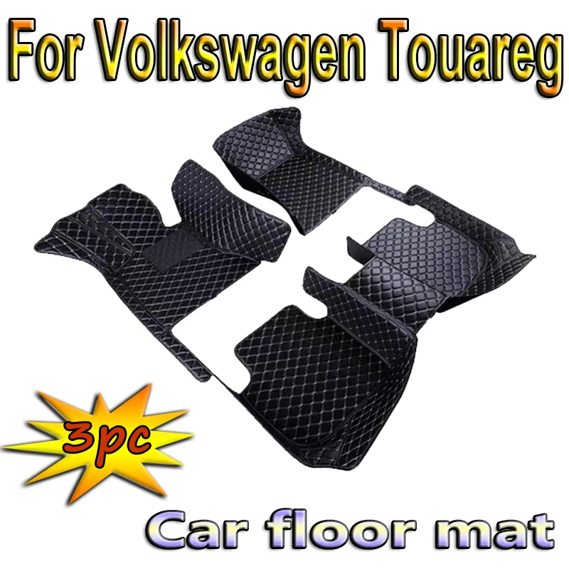 

Автомобильные коврики для Volkswagen Touareg 2008 2009 2010, индивидуальные автомобильные подкладки для ног, автомобильный коврик cover