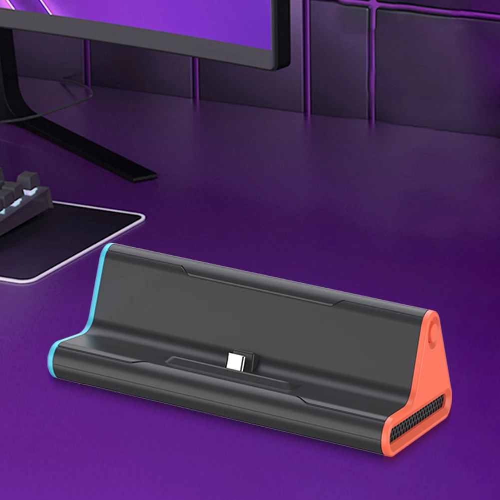 For NS2 HDMI-compatible Docking Station USB3.0 Game Console Charging Stand Fast Charging Console Adapter Base Gift for Friends