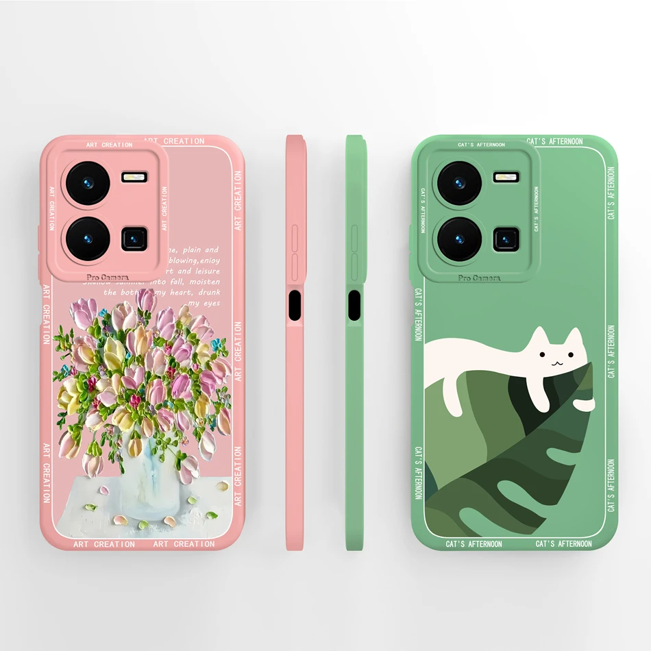 Butterfly Black Soft Liquid Silicone Phone Protector - Anti-Drop Back Cover Case