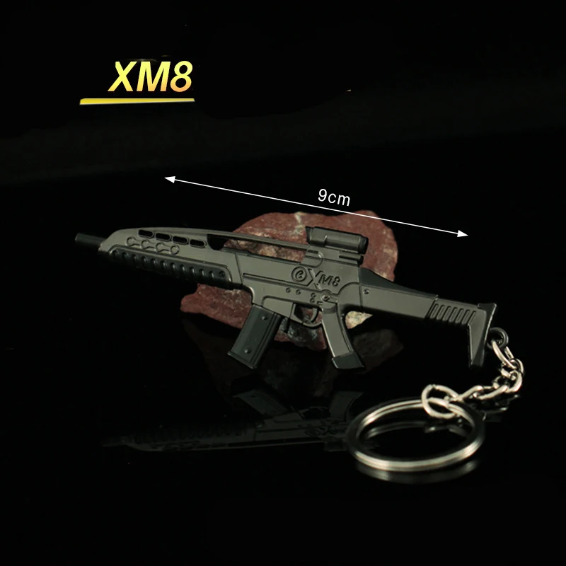 25cmナイフスキン アリーナブレイクアウト ミニ武器 キーホルダー アクセサリ アリーナブレイクアウトaks74uモデルキーホルダー,diyのもの,cf