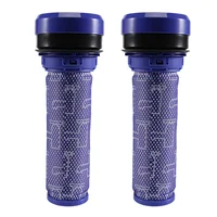 2 Pieces Filters for Dyson DC37 DC33C DC39 DC28C DC53 Pre-Filter Pre-Motor Filter Vacuum Cleaner 1
