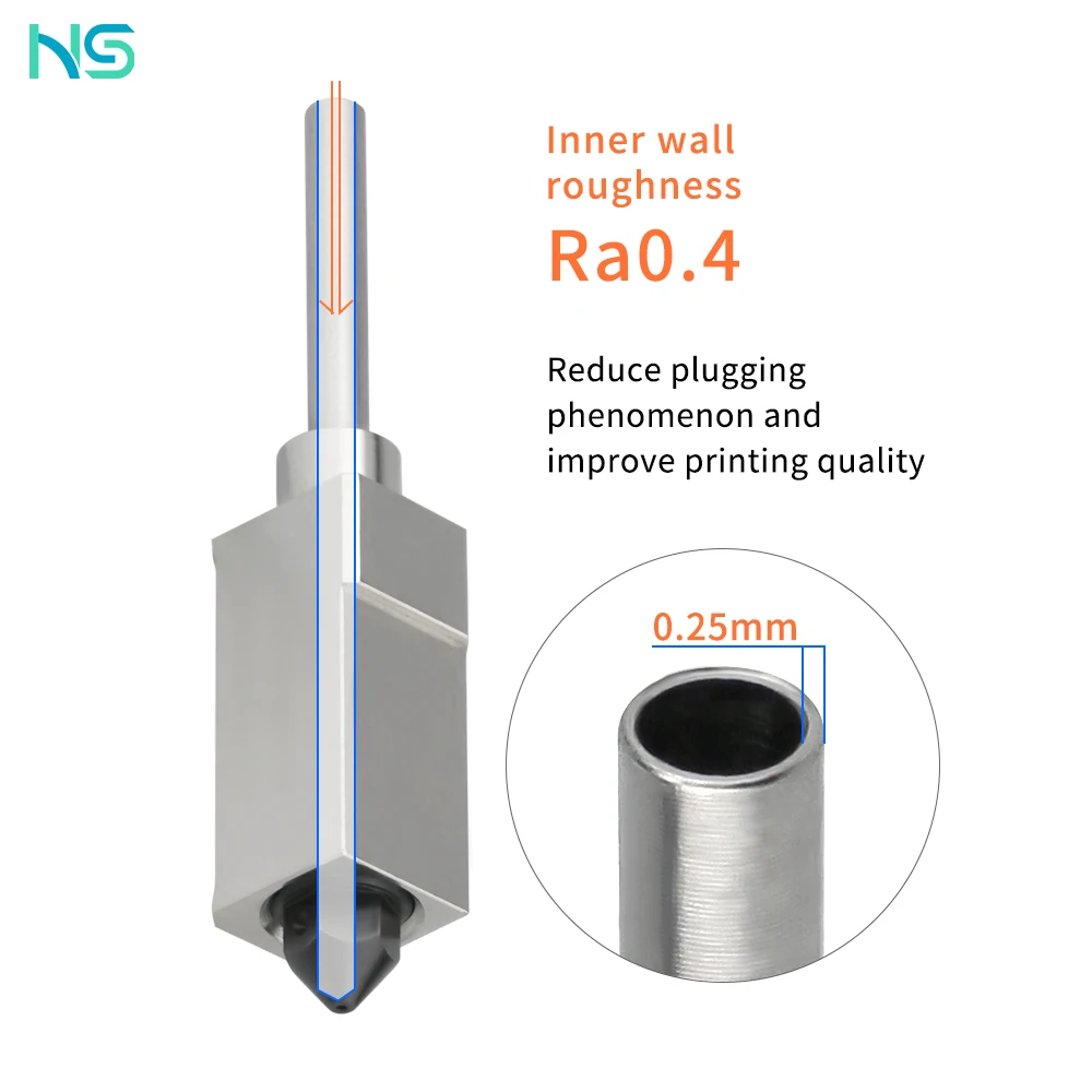 Haldis 3D Upgrade Hotend  Hardened  Nozzle High Temperature 500℃ Compatible For Bambu Lap X1 & P1P Replace Low Cost High Quality