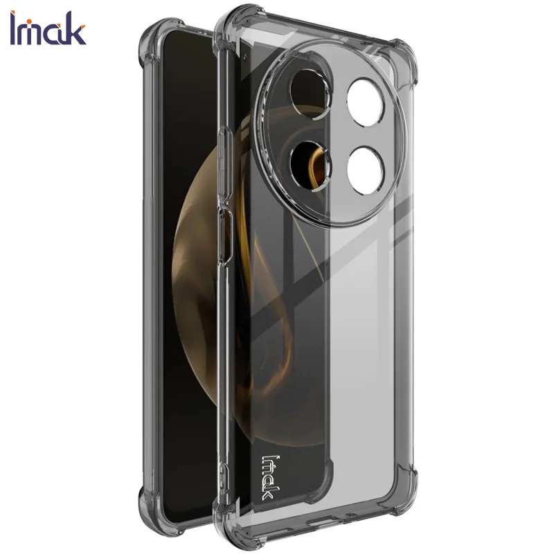 

Прозрачный мягкий ударопрочный чехол IMAK 360 для камеры Huawei Nova 12i 2024