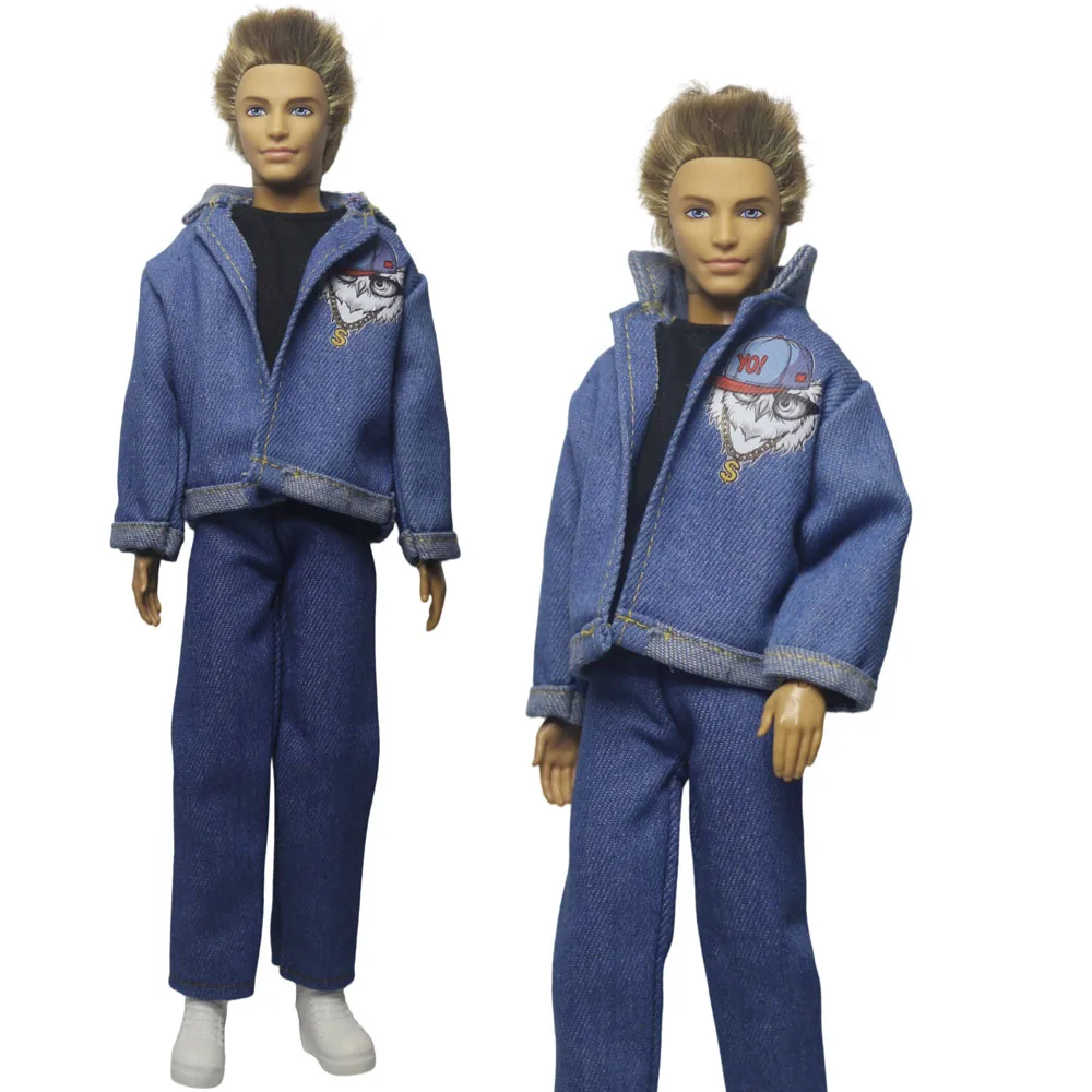 1 Set Doll Clothes Corduroy Outfit for 12 inch Ken Doll Many Style for Choice